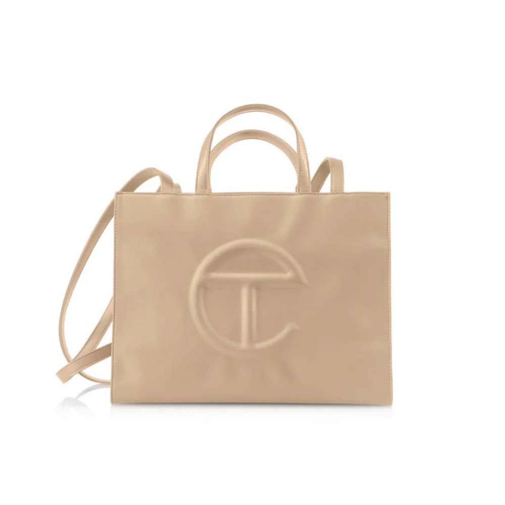 Telfar Medium Shopping Bag - Cream